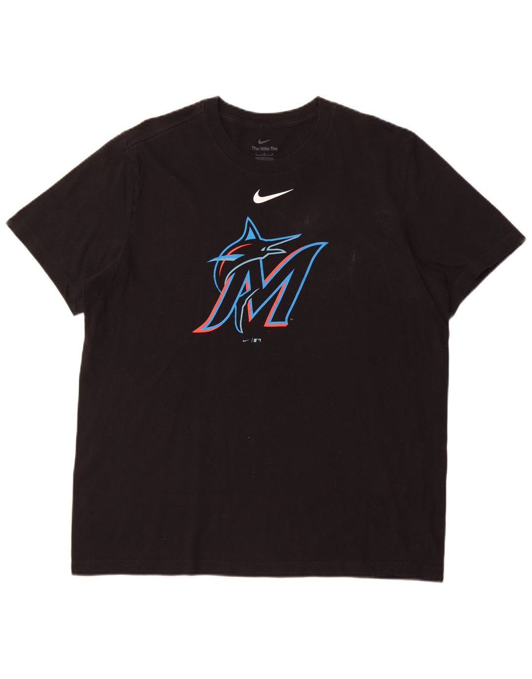 NIKE Mens Graphic T-Shirt Top Large Black