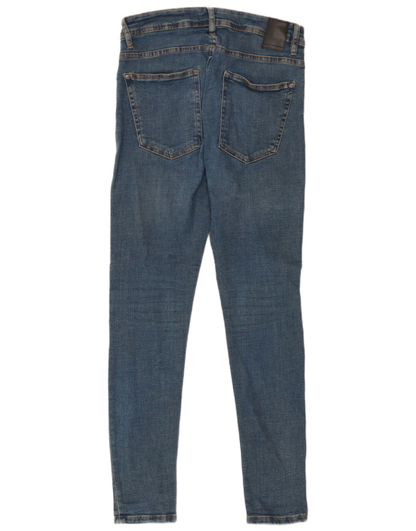 Zara Mens Skinny Jeans EU 44 Large W34 L31 Blue Cotton
