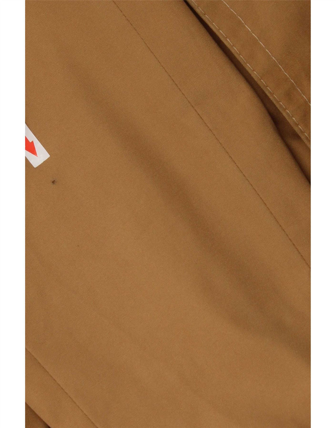 Vintage Mens Overcoat UK 40 Large Beige Cotton