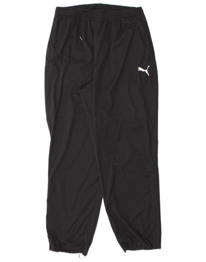 Puma Mens Tracksuit Trousers Joggers XL  Black Polyester