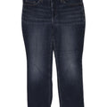 LEE Womens Perfect Fit Straight Jeans W36 L29 Blue Cotton