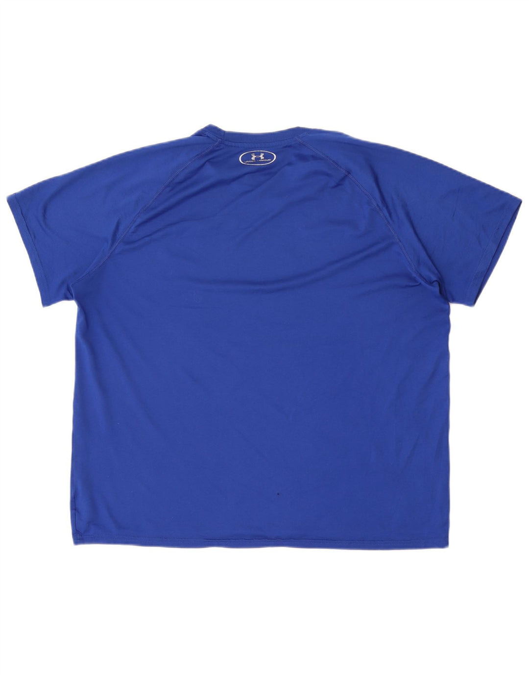 Under Armour Mens T-Shirt Top Large Blue Polyester
