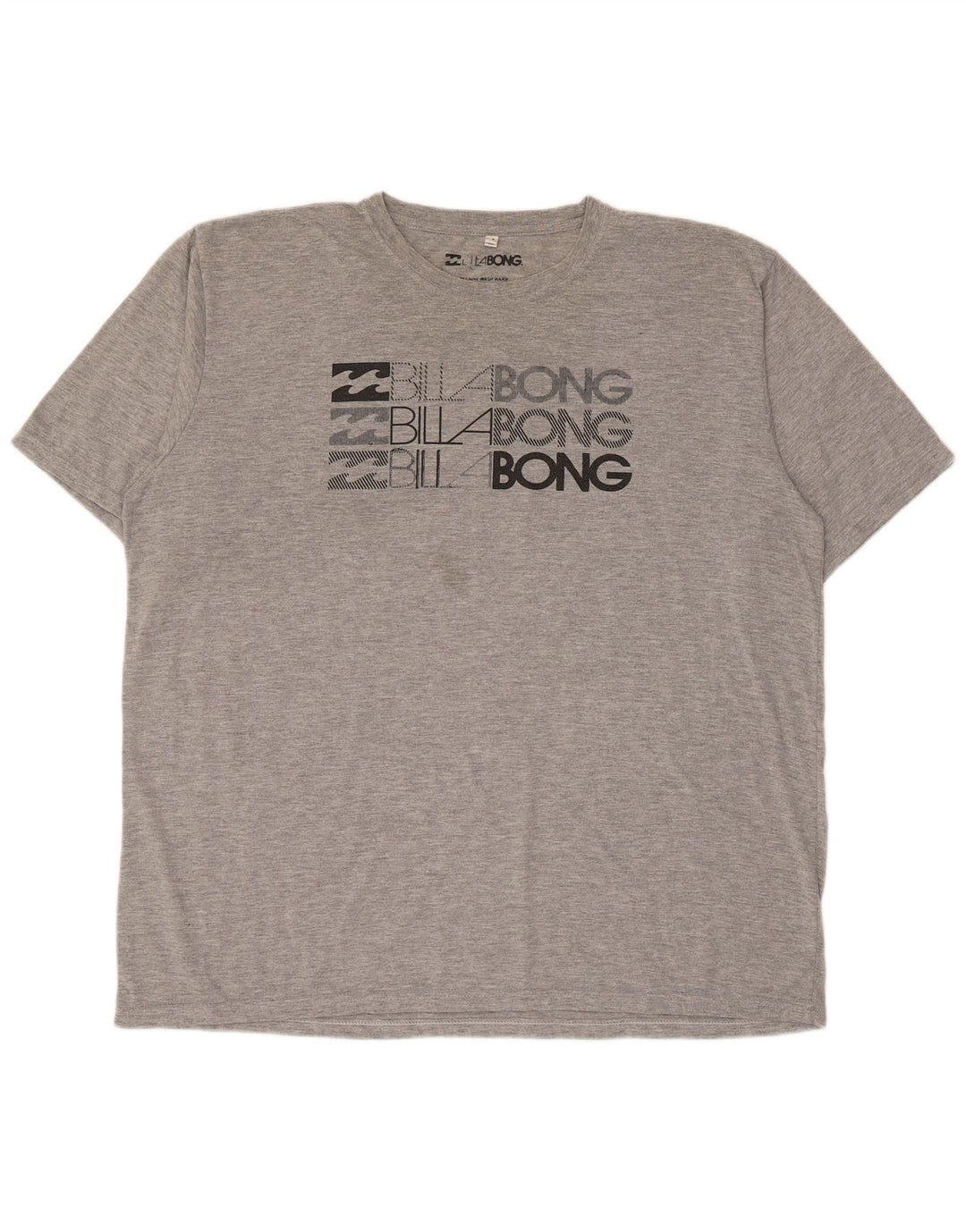 Billabong Mens Graphic T-Shirt Top XL Grey Flecked