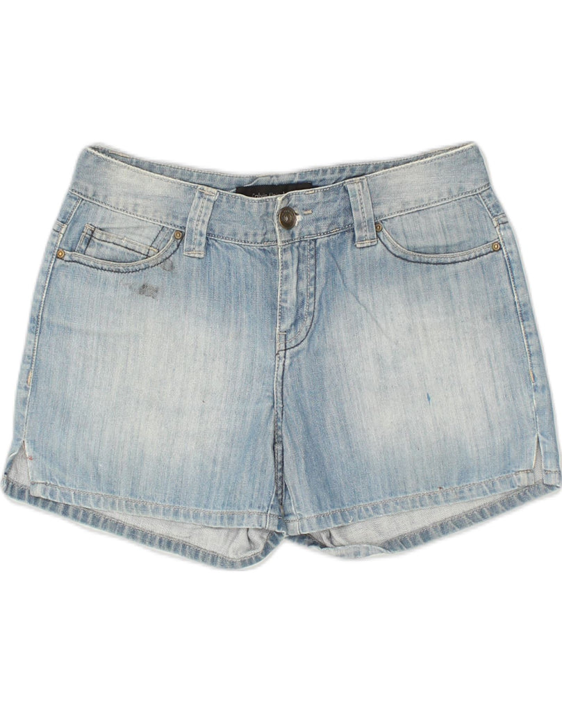 CALVIN KLEIN Womens Denim Shorts US 4 Small W30 Blue Cotton | Vintage Calvin Klein | Thrift | Second-Hand Calvin Klein | Used Clothing | Messina Hembry 