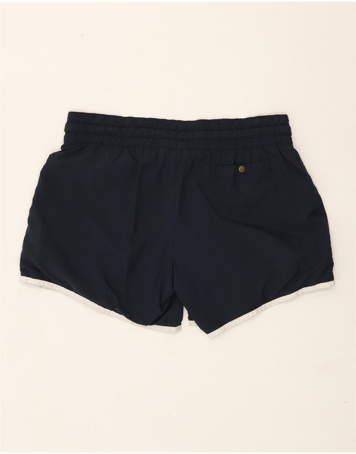 Nike Womens Sport Shorts US 12/14 Large  Navy Blue