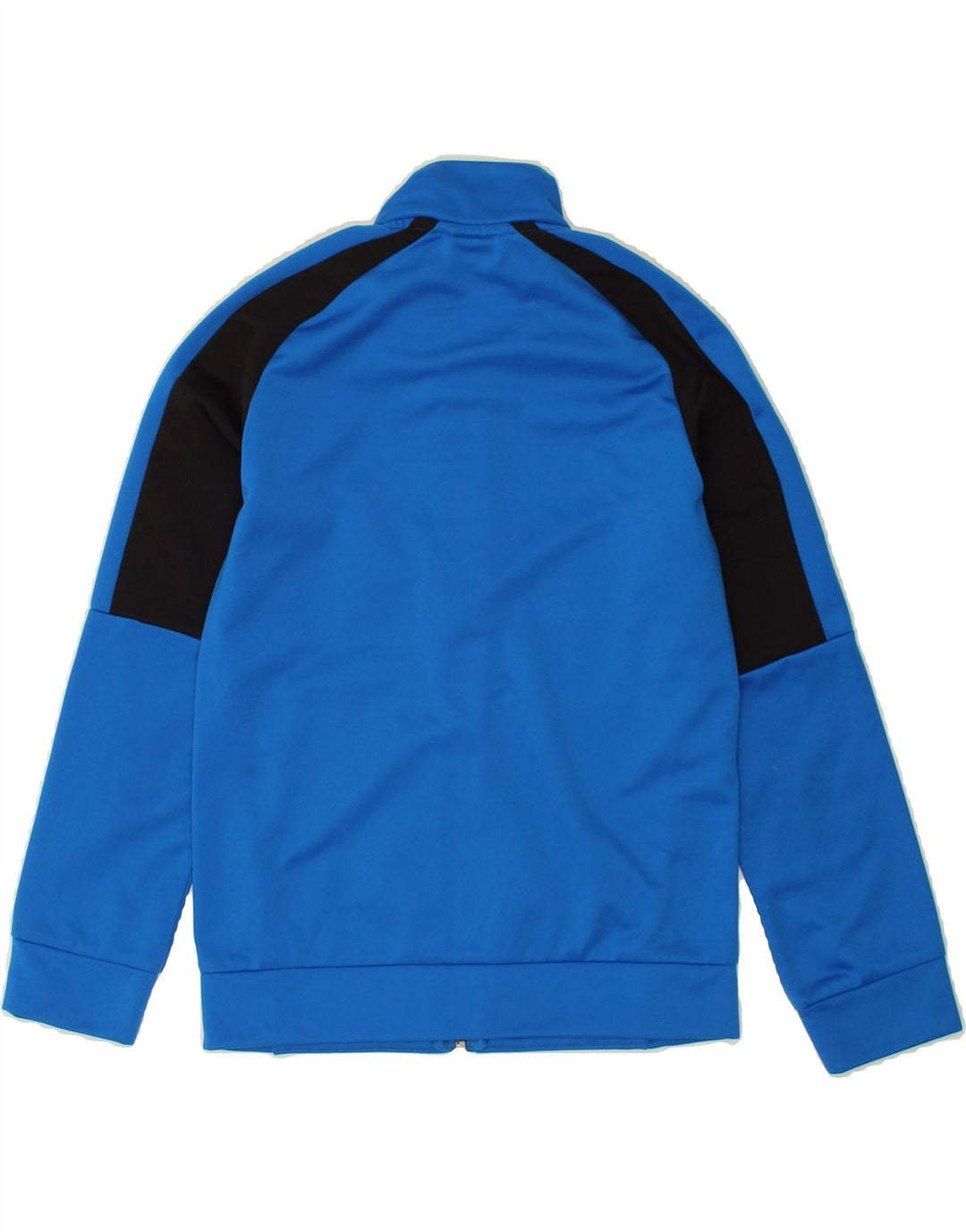 PUMA Boys Graphic Tracksuit Top Jacket 9-10 Years Blue Colourblock | Vintage Puma | Thrift | Second-Hand Puma | Used Clothing | Messina Hembry 