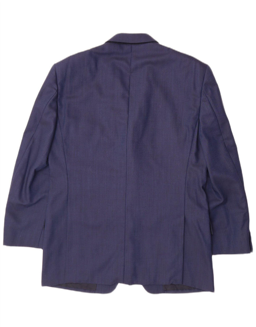 EMANUEL UNGARO Mens 3 Button Blazer Jacket IT 50 Large Navy Blue