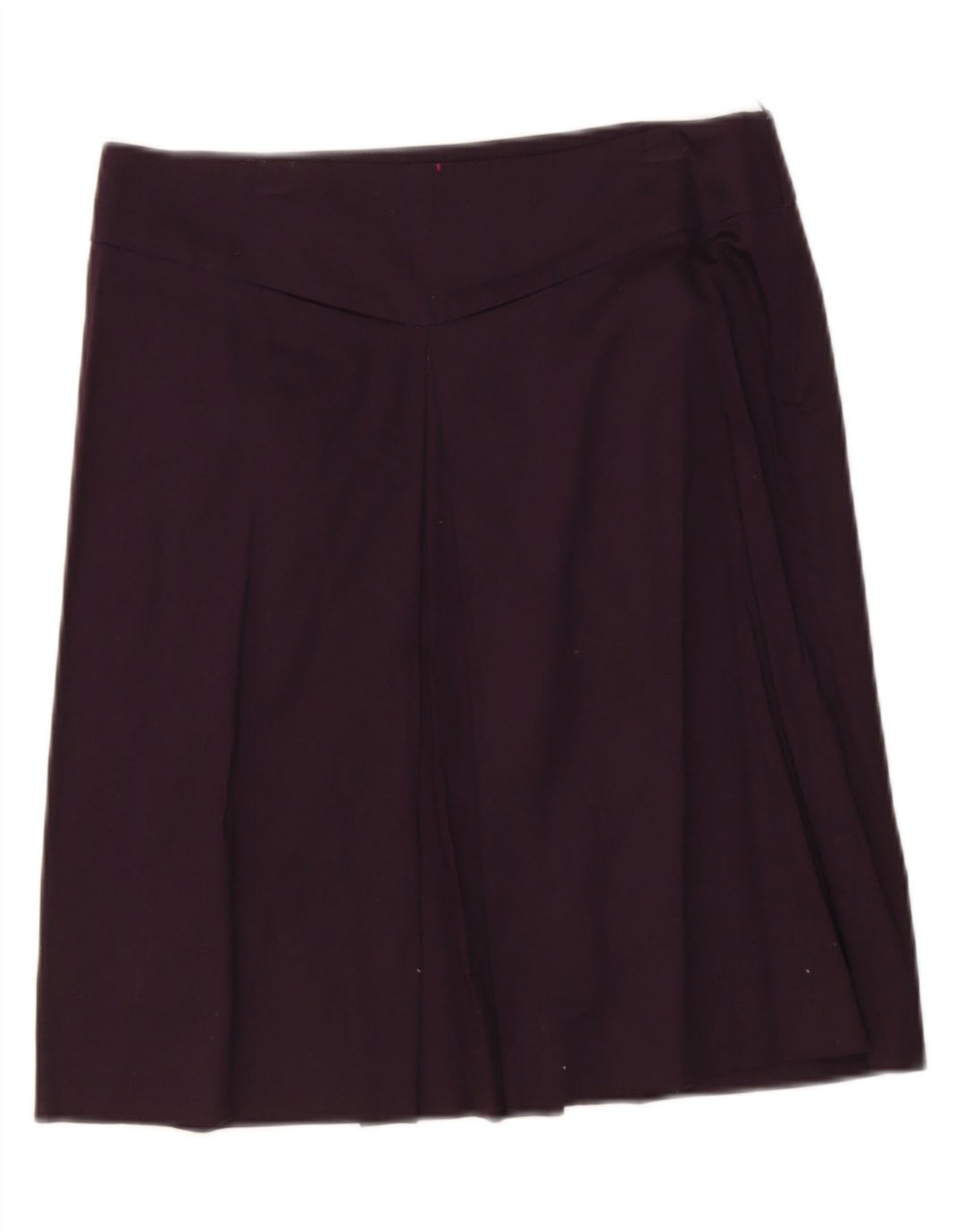 Zara Womens Midi Skirt Medium W32  Purple