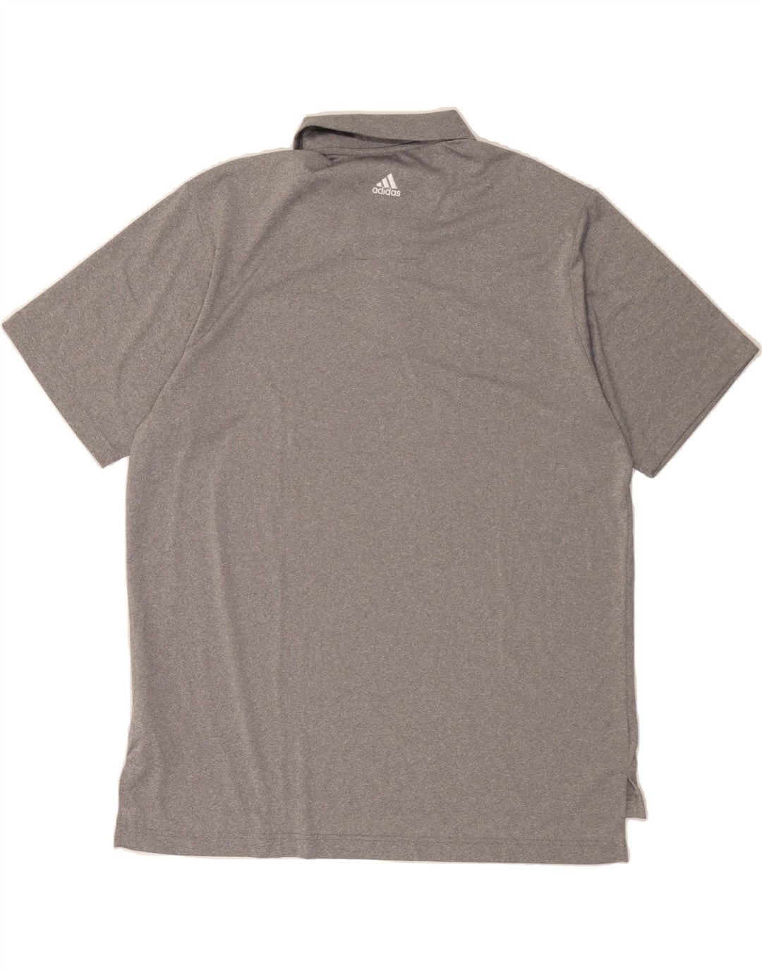 ADIDAS Mens Climalite Polo Shirt Large Grey Polyester Vintage Adidas and Second-Hand Adidas from Messina Hembry 