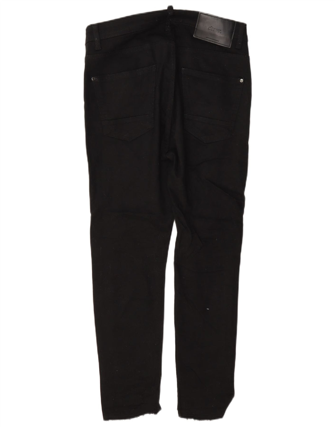 Zara Mens Slim Jeans EU 38 Small W30 L25 Black Cotton