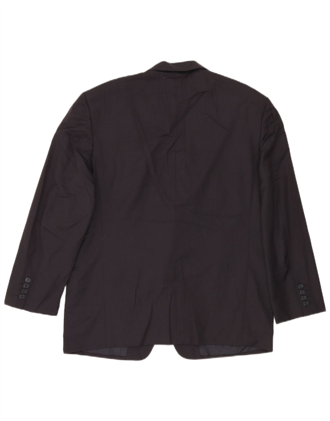 Marks & Spencer Mens 2 Button Blazer Jacket UK 42 XL Navy Blue New Wool