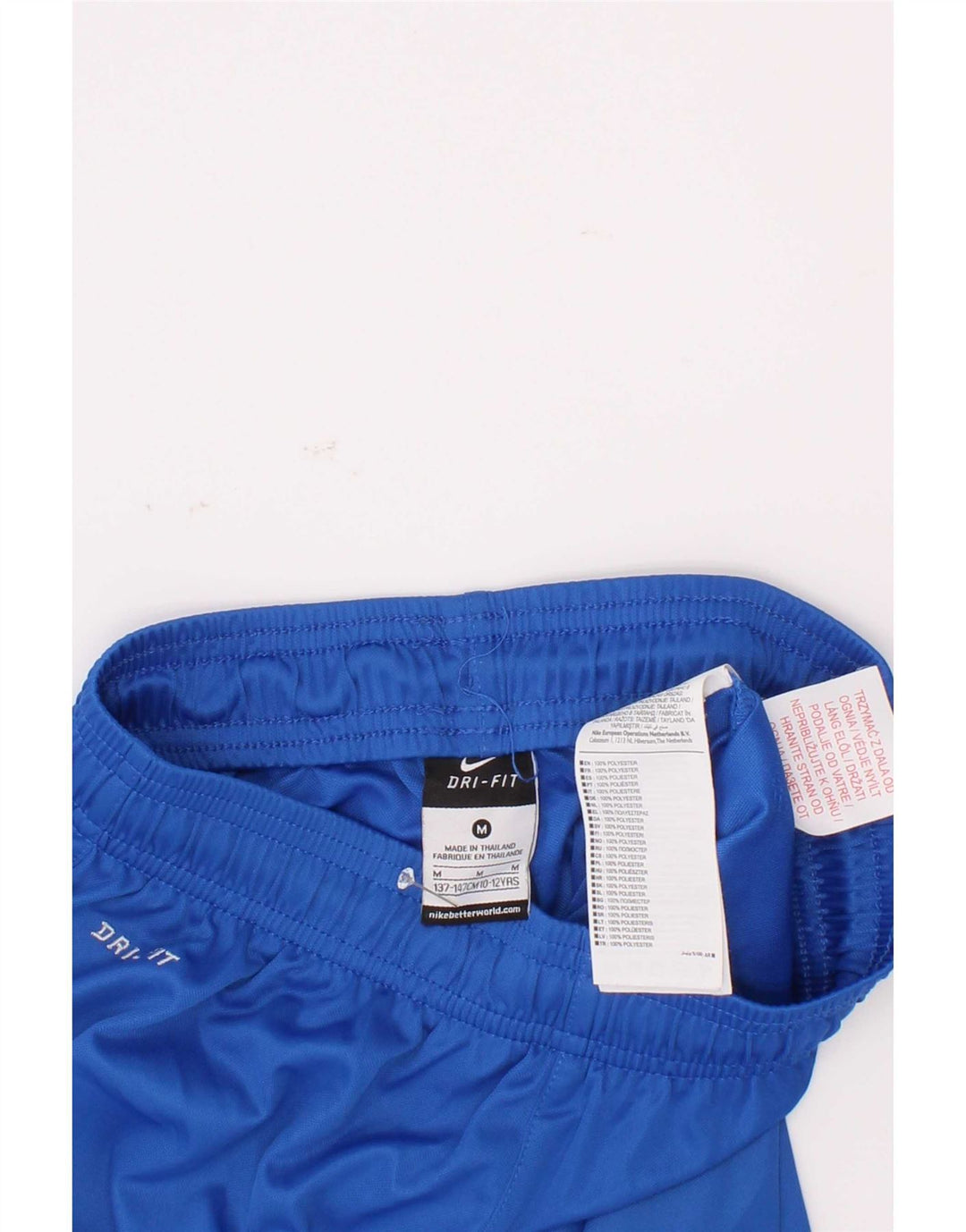 Nike Boys Dri Fit Sport Shorts 10-11 Years Medium Blue Polyester