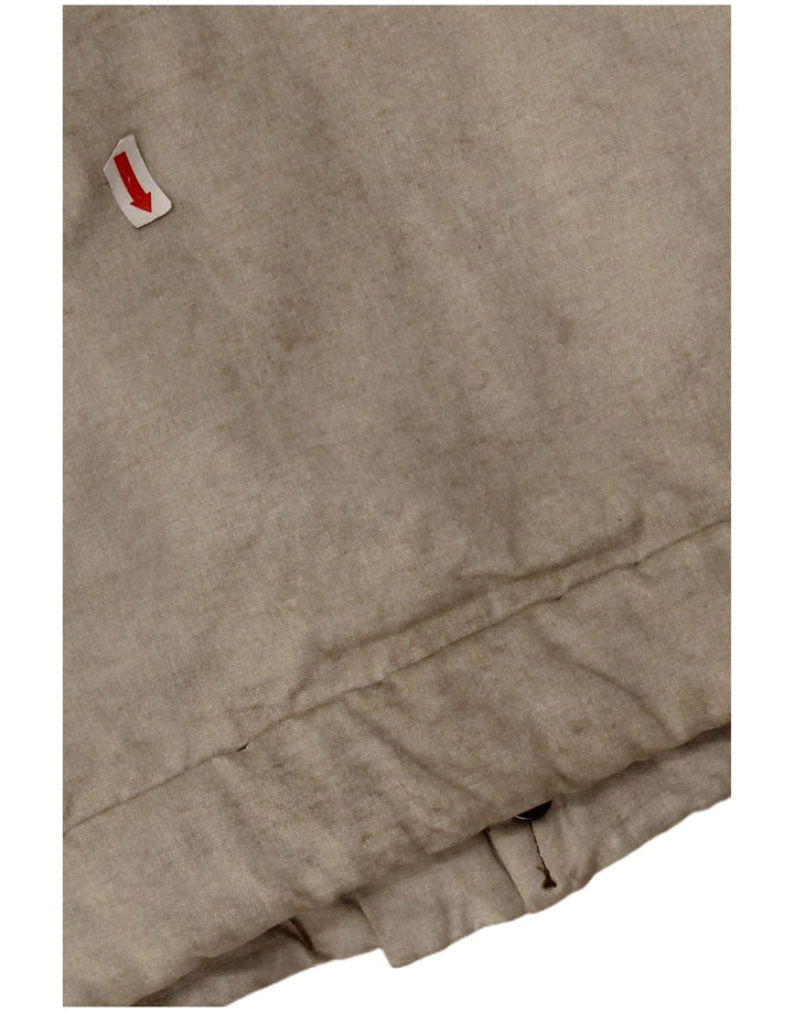 MURPHY & NYE Mens Bomber Jacket UK 40 Large Beige Cotton