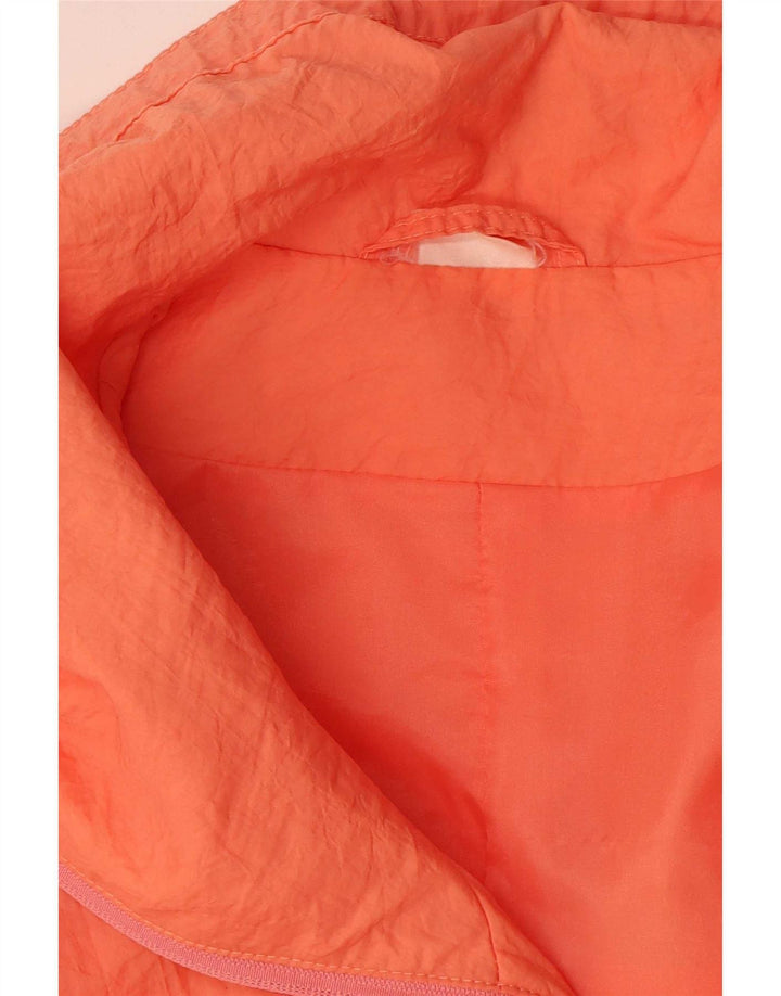 Vintage Womens Raincoat UK 18 XL Orange