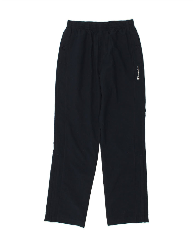 CHAMPION Mens Tracksuit Trousers Small Navy Blue Polyester Vintage Champion and Second-Hand Champion from Messina Hembry 