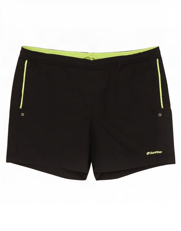 Lotto Mens Swimming Shorts XL Black Nylon