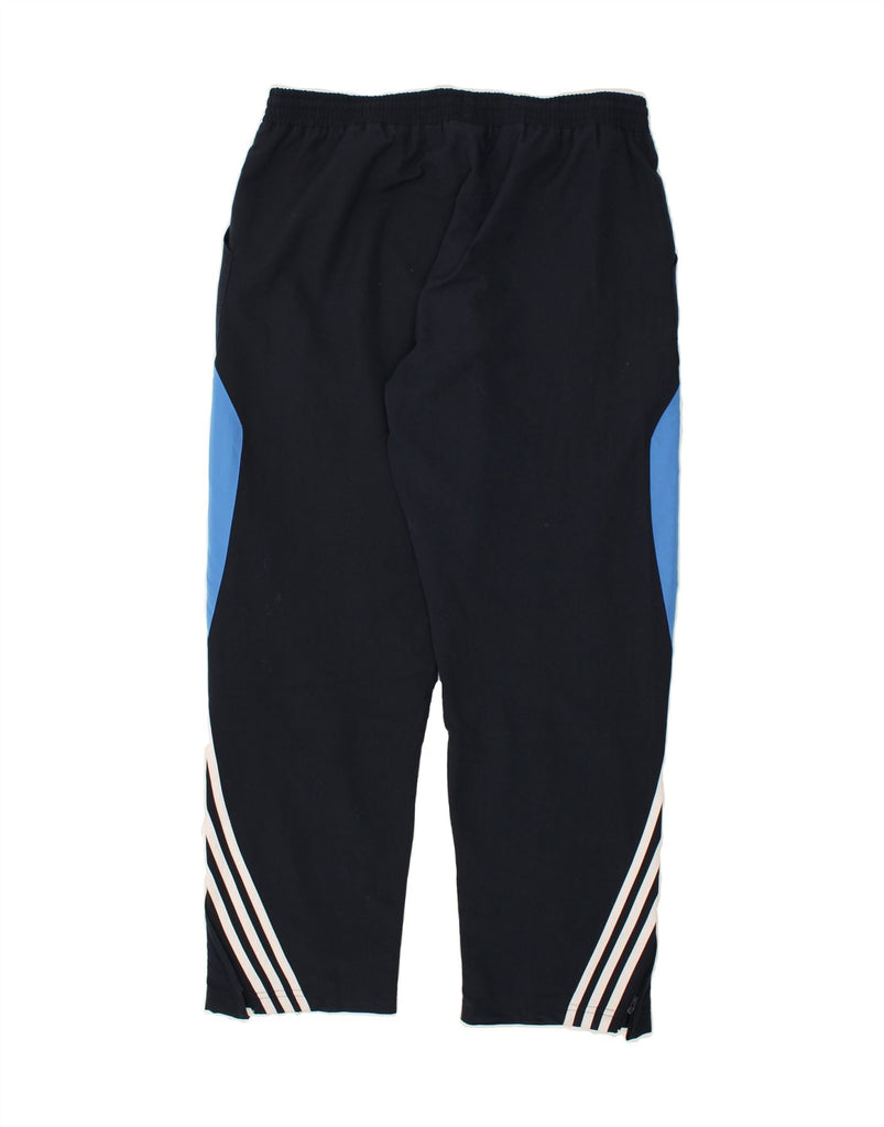 ADIDAS Mens Tracksuit Trousers XL Navy Blue Colourblock Polyester | Vintage Adidas | Thrift | Second-Hand Adidas | Used Clothing | Messina Hembry 