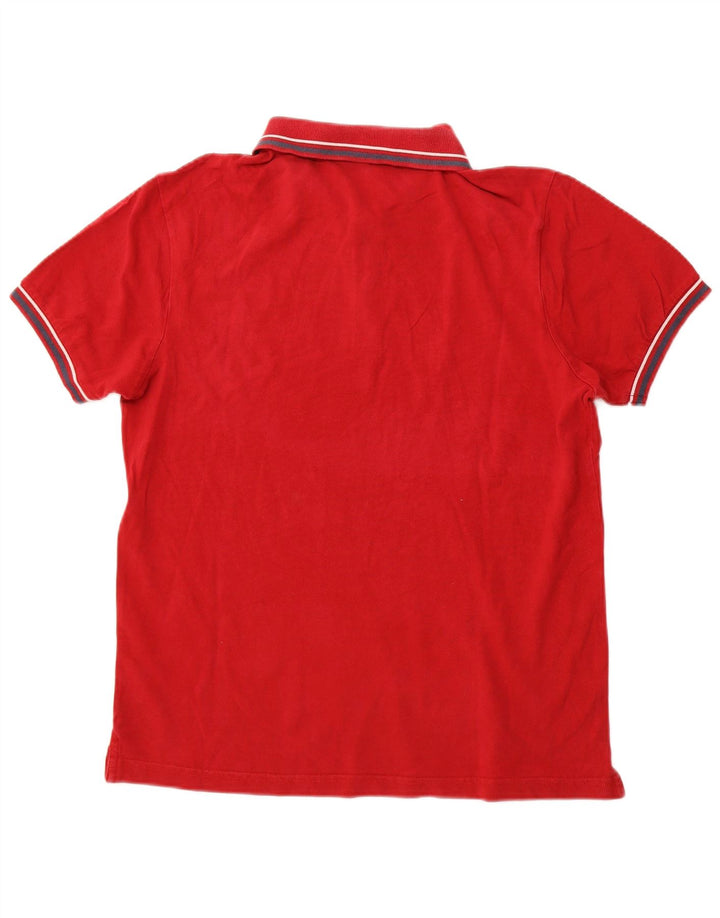 DIADORA Mens Polo Shirt Large Red Cotton
