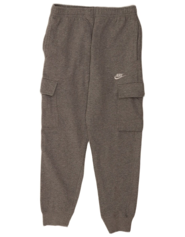 Nike Mens Cargo Tracksuit Trousers Joggers Large Grey Polyester