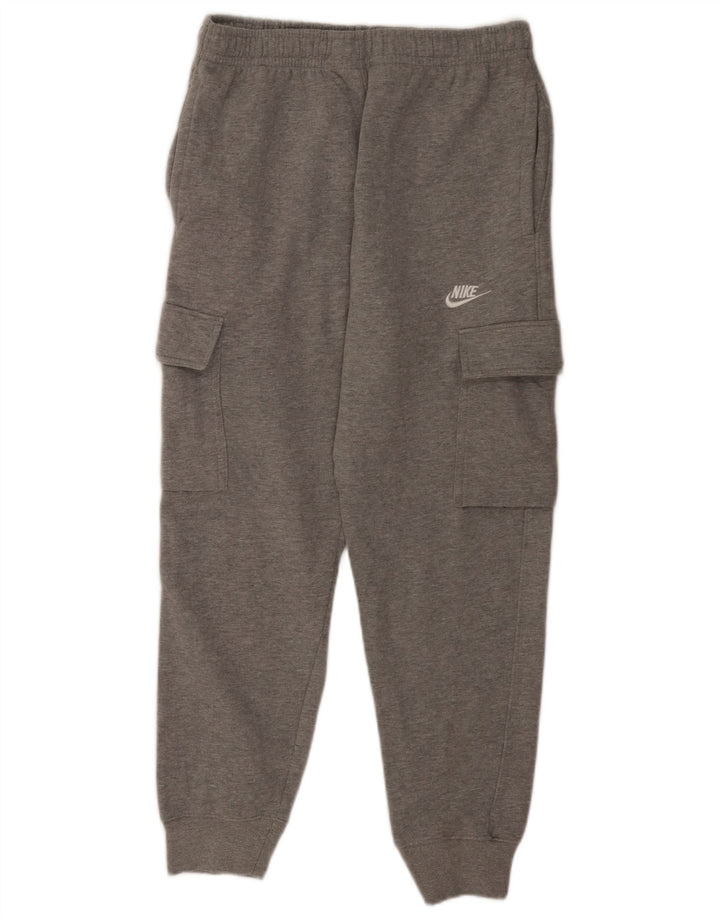Nike Mens Cargo Tracksuit Trousers Joggers Large Grey Polyester