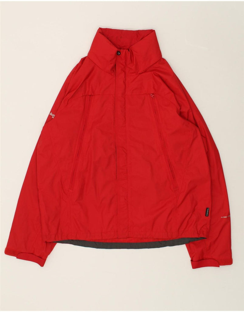 COLUMBIA Mens Rain Jacket UK 40 Large Red Nylon | Vintage Columbia | Thrift | Second-Hand Columbia | Used Clothing | Messina Hembry 