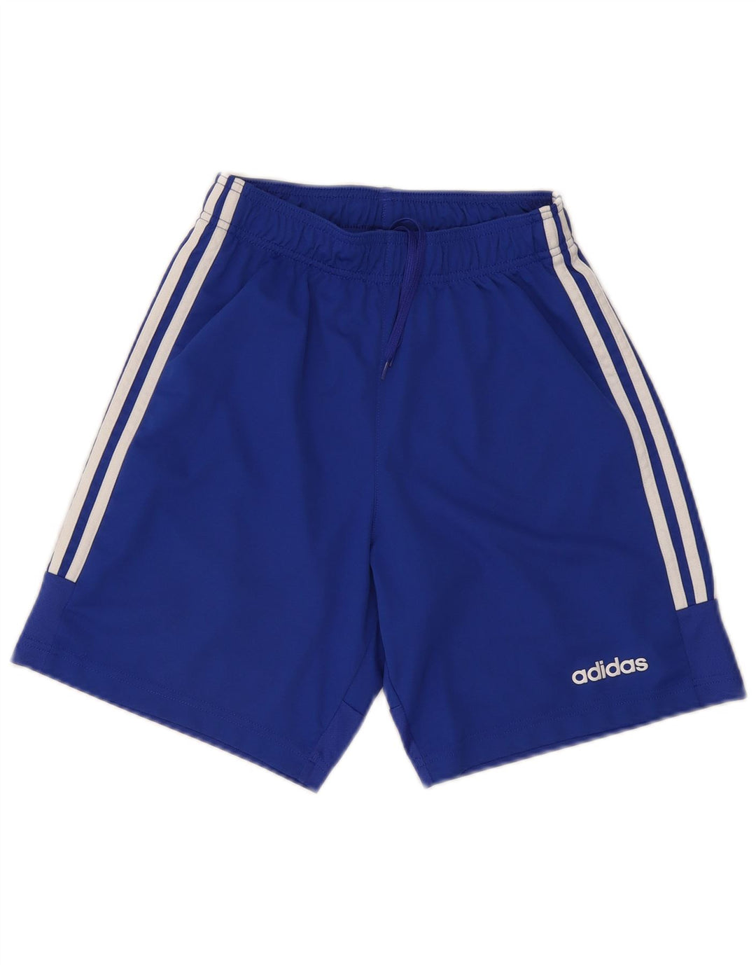 Adidas Mens Climalite Sport Shorts Small Blue Polyester