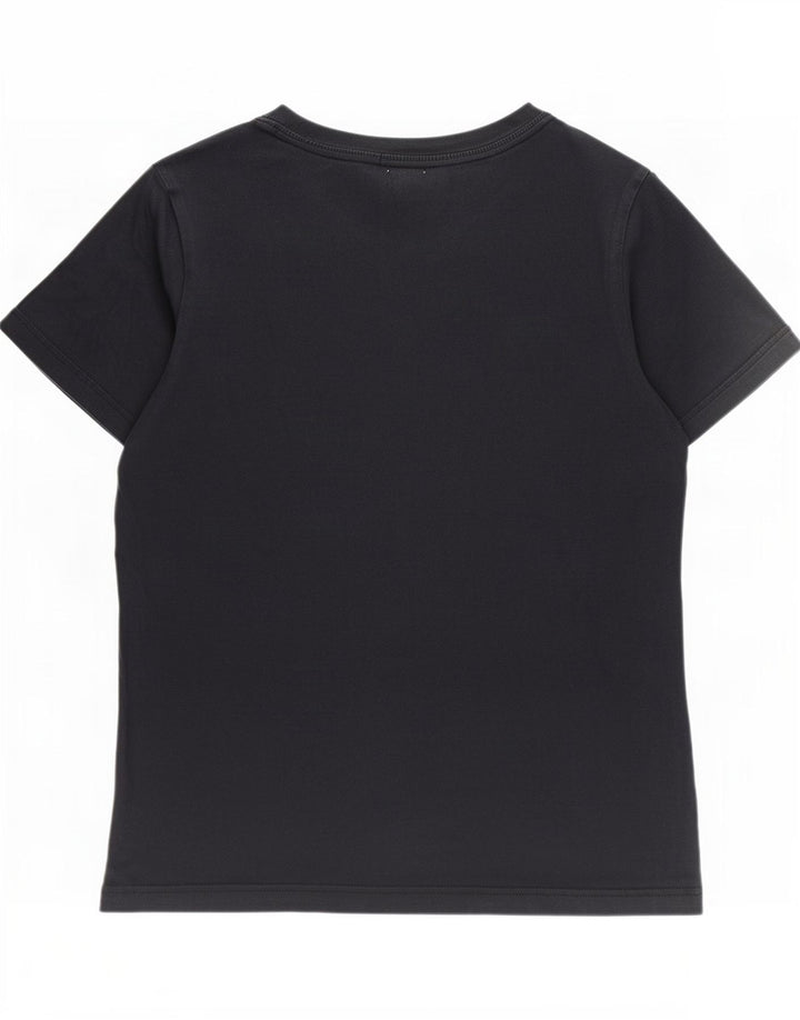 Nike Womens Graphic T-Shirt Top UK 14 Medium Black