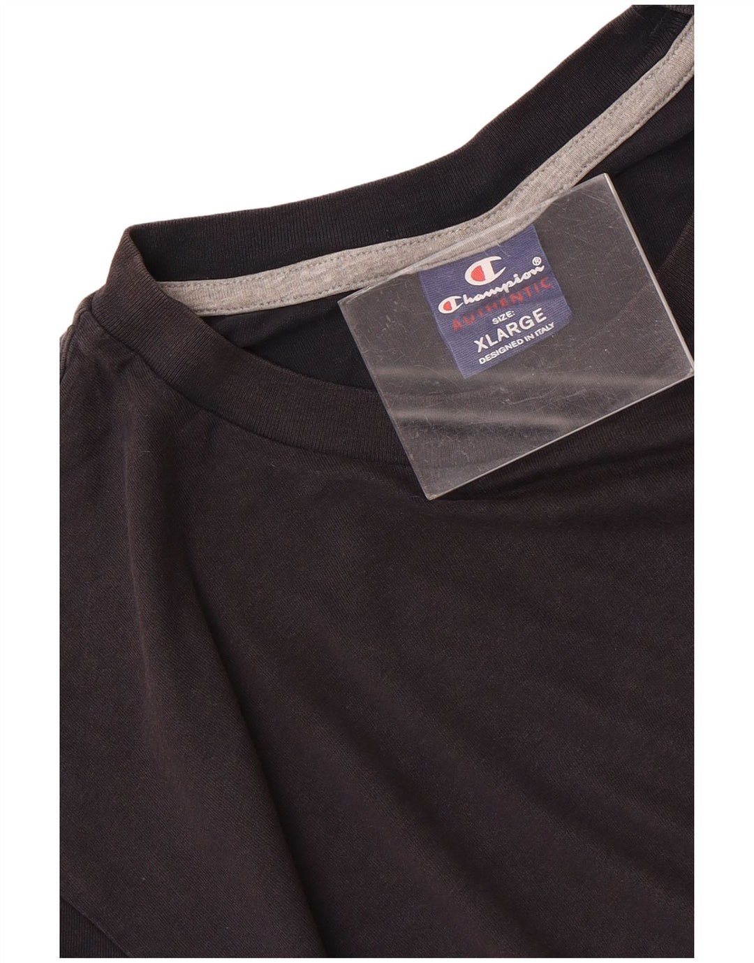Champion Mens T-Shirt Top XL Navy Blue
