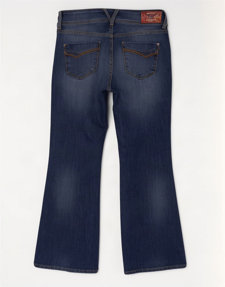 Tommy Hilfiger Womens Flared Jeans W29 L32 Blue Cotton
