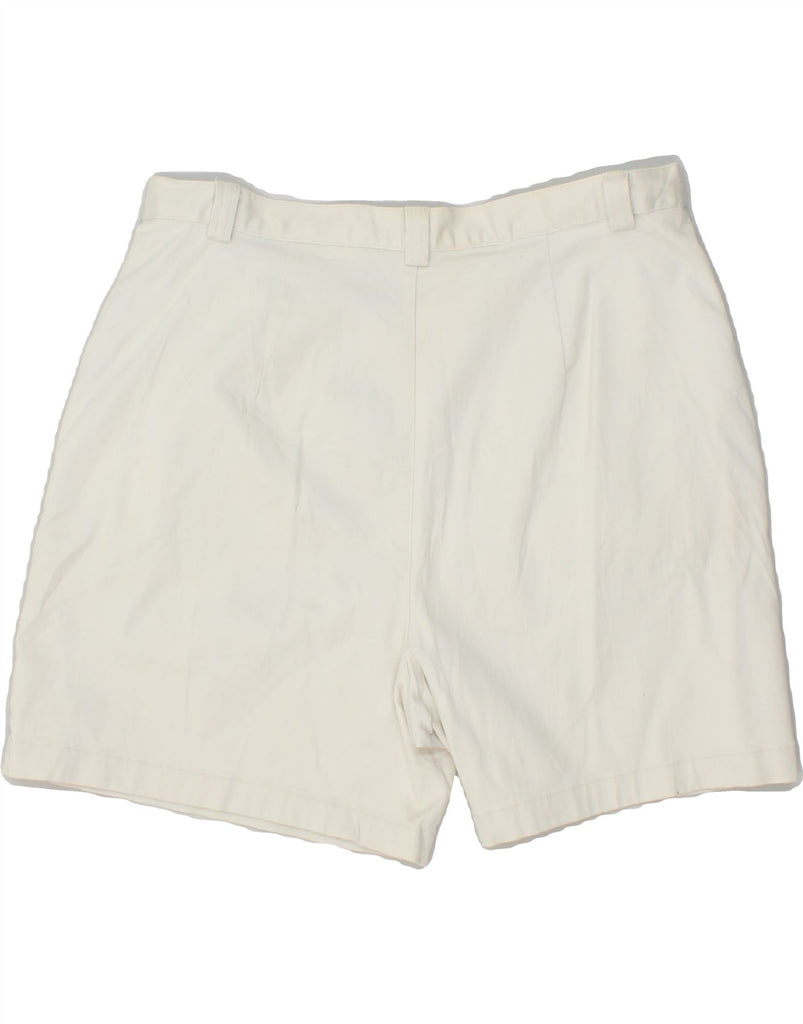 DOCKERS Womens Khakis Casual Shorts US 14 XL W32 Off White Cotton | Vintage Dockers | Thrift | Second-Hand Dockers | Used Clothing | Messina Hembry 