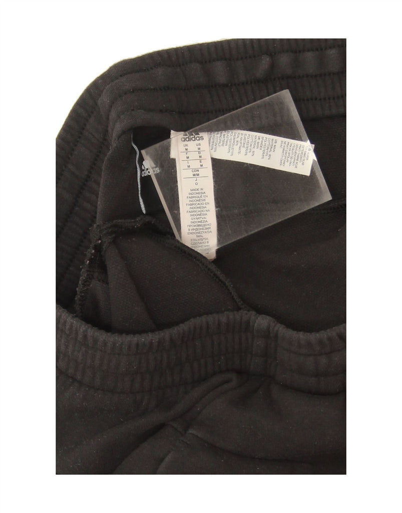 ADIDAS Womens Tracksuit Trousers UK 14 Medium  Black Cotton Vintage Adidas and Second-Hand Adidas from Messina Hembry 