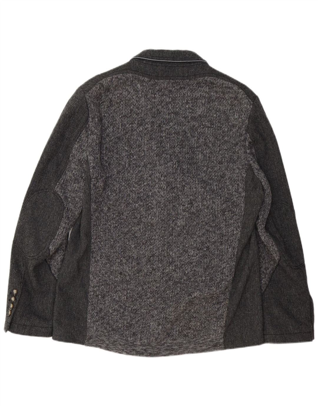 HUGO BOSS Mens 3 Button Blazer Jacket EU 50 Large Grey Herringbone