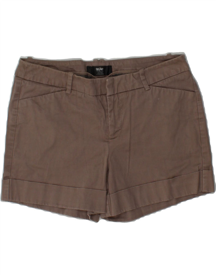 MOSSIMO Womens Casual Shorts US 6 Medium W30  Brown Cotton Vintage Mossimo and Second-Hand Mossimo from Messina Hembry 