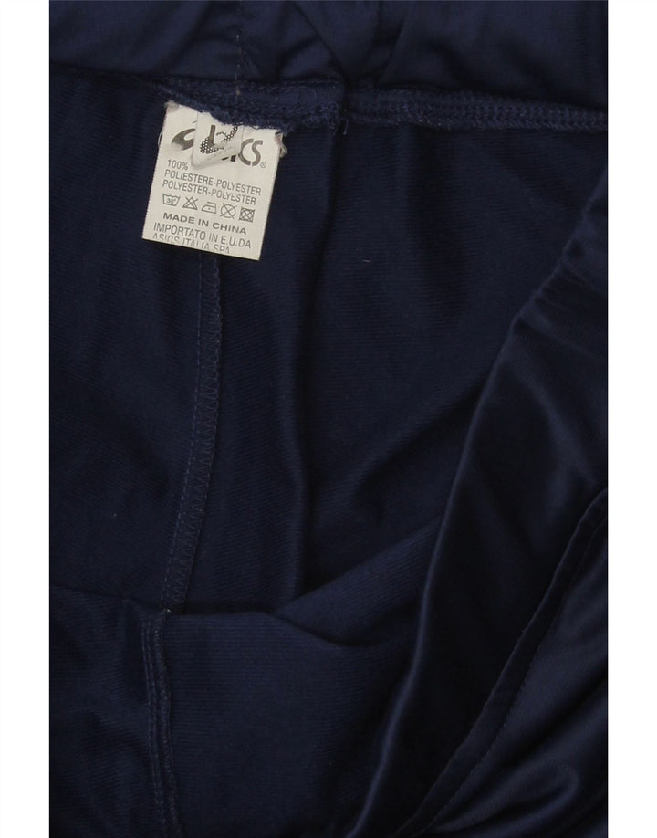 ASICS Womens Tracksuit Trousers UK 16 Large  Navy Blue Polyester