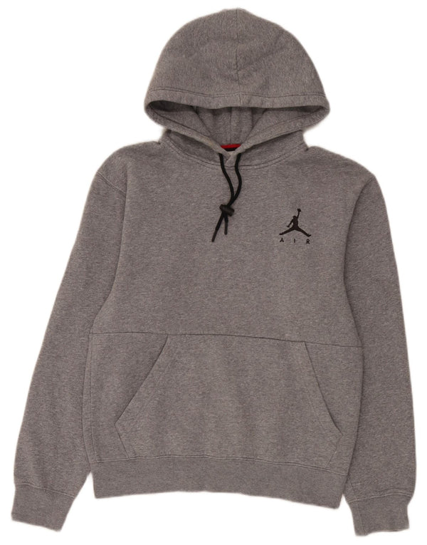 Jordan Mens Standard Fit Hoodie Jumper XS Grey Cotton