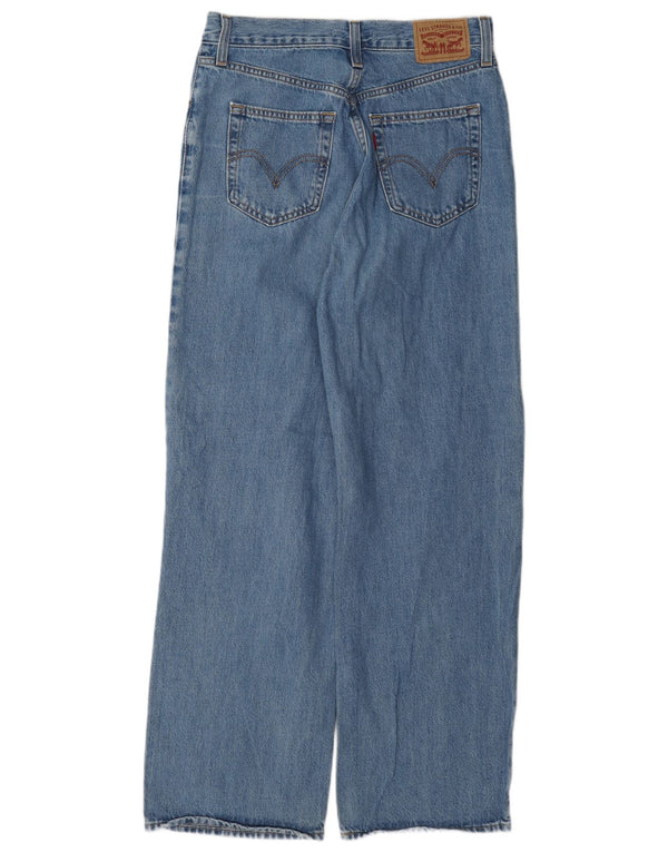 Levi's Womens High Rise Loose Jeans W27 L31 Blue Cotton