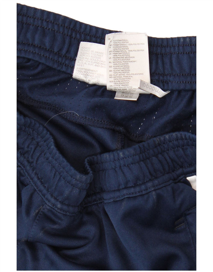 Adidas Mens Tracksuit Trousers Small  Navy Blue Polyester