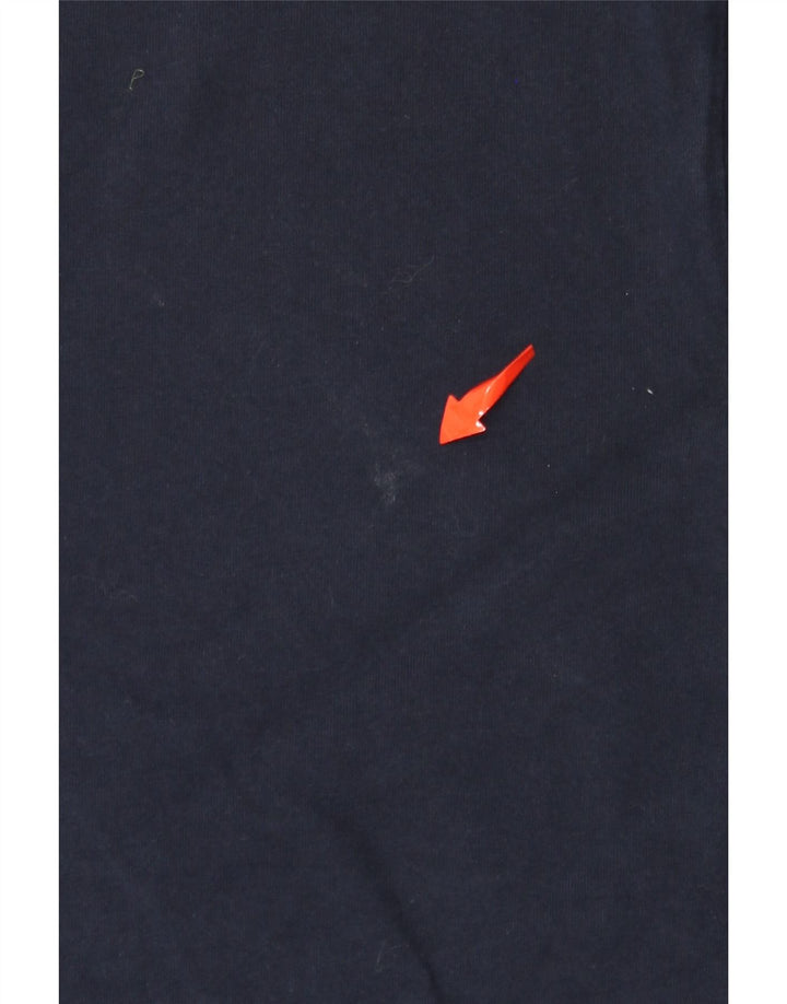 EDDIE BAUER Mens T-Shirt Top Medium Navy Blue Cotton