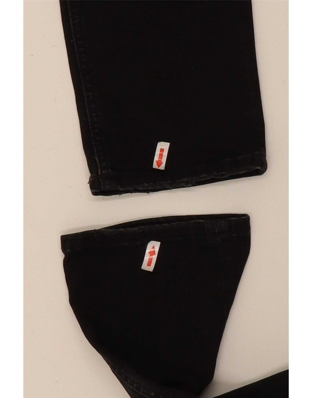 Jack & Jones Mens GLENN Distressed Slim Jeans W31 L32 Black Cotton