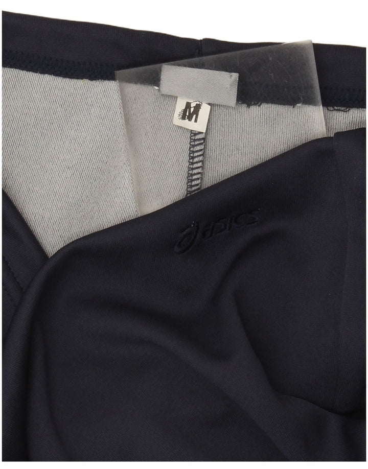 Asics Womens Tracksuit Trousers UK 12 Medium  Navy Blue