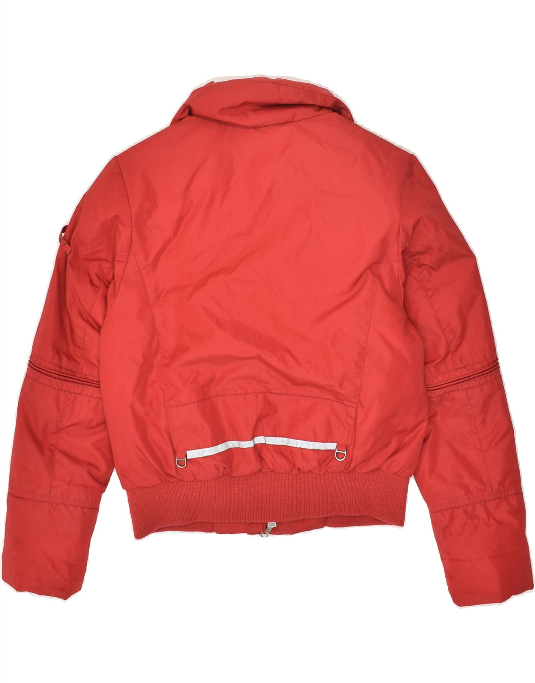PEUTEREY Girls Padded Jacket 7-8 Years Medium Red Polyamide | Vintage PEUTEREY | Thrift | Second-Hand PEUTEREY | Used Clothing | Messina Hembry 