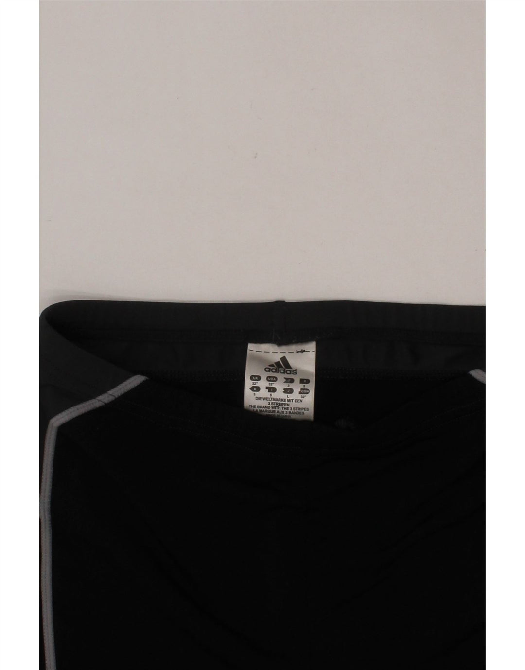 ADIDAS Boys Sport Shorts 15-16 Years  Black Polyester