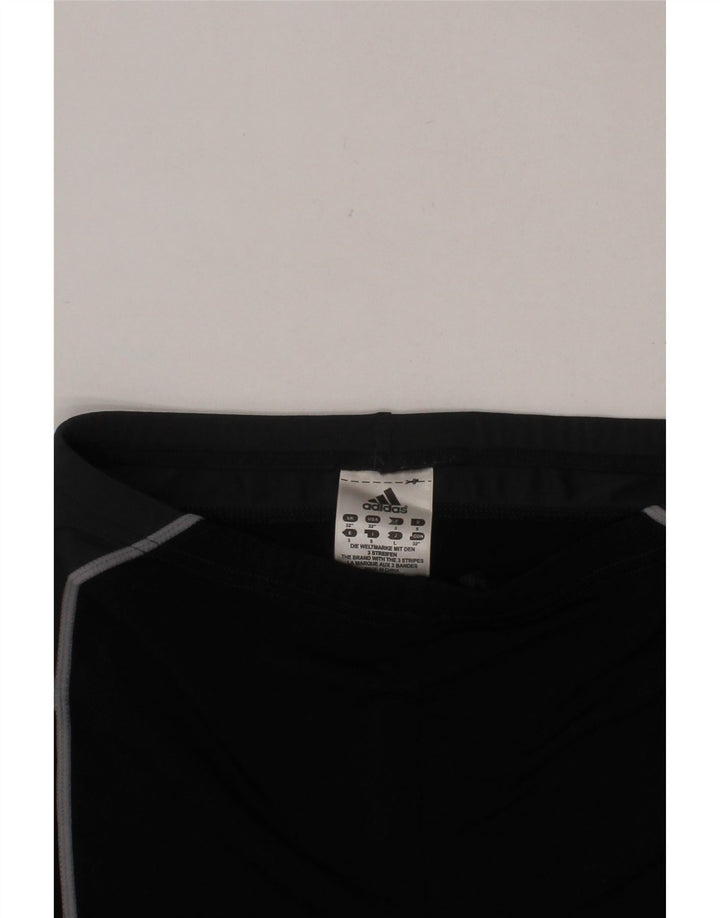 ADIDAS Boys Sport Shorts 15-16 Years  Black Polyester