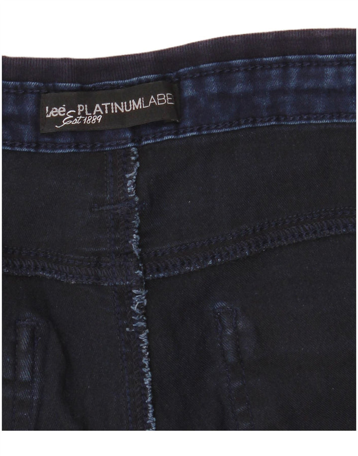 LEE Mens Platinum Label Denim Cargo Shorts W32 Medium Navy Blue