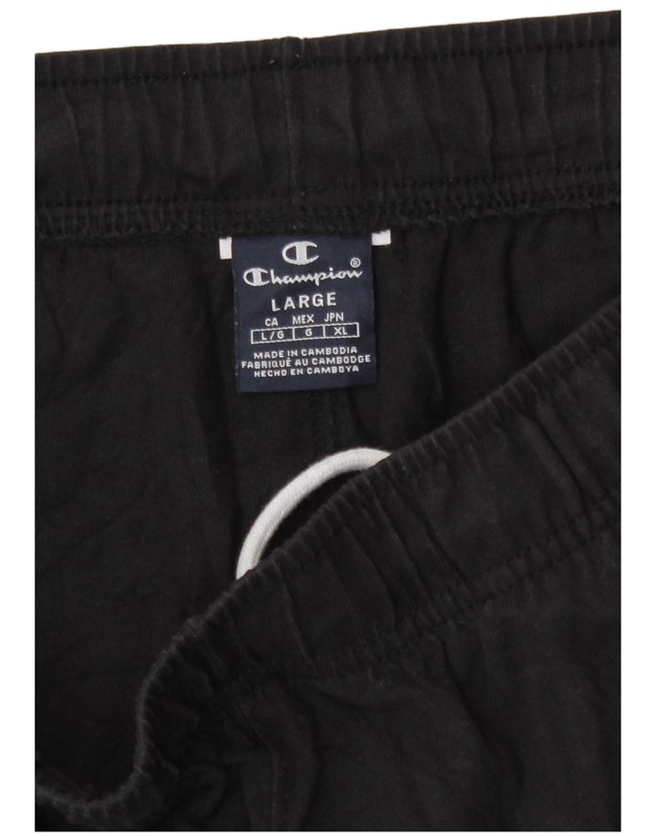 Champion Mens Tracksuit Trousers Large Black