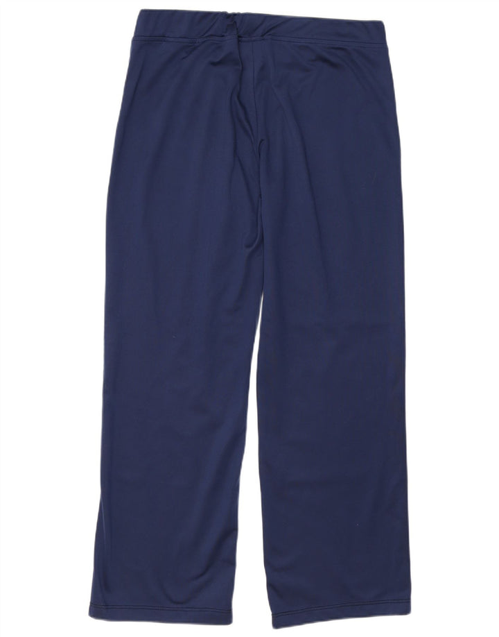 ASICS Womens Tracksuit Trousers UK 16 Large  Navy Blue Polyester