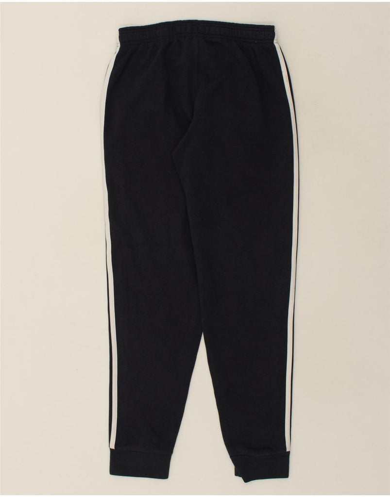 ADIDAS Boys Tracksuit Trousers Joggers 13-14 Years Navy Blue Cotton | Vintage Adidas | Thrift | Second-Hand Adidas | Used Clothing | Messina Hembry 