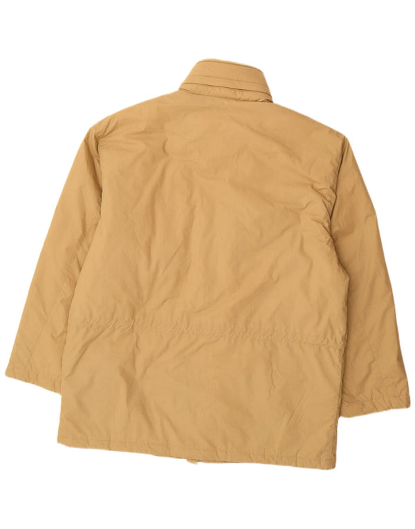 Fila Mens Windbreaker Jacket IT 54 2XL Beige Polyester