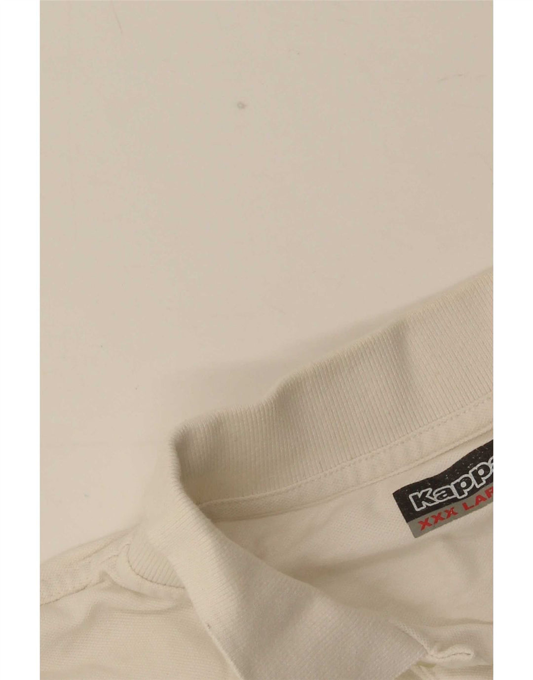 Kappa Mens Polo Shirt 3XL White