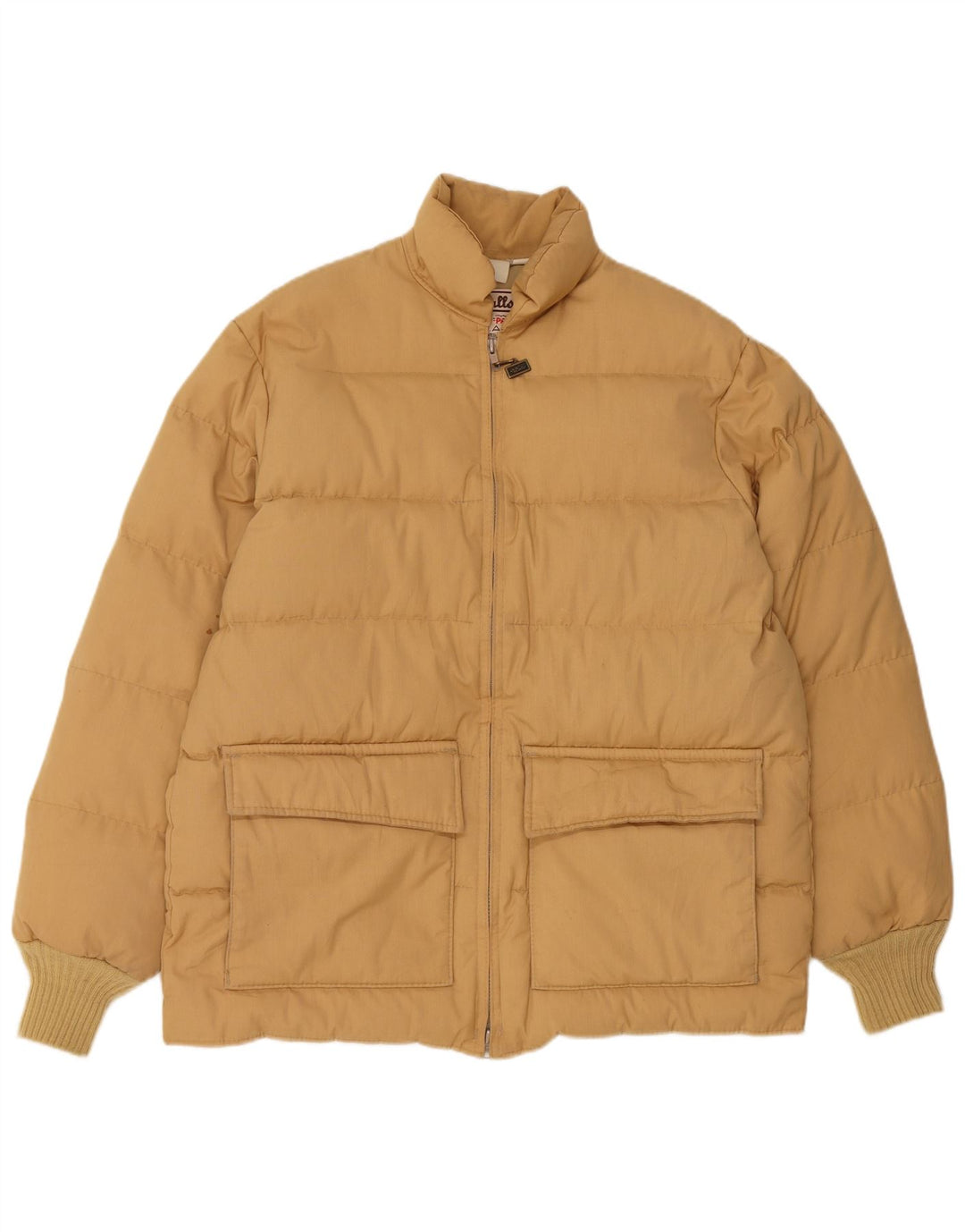 Walls Mens Padded Jacket UK 40 Large Beige Winter